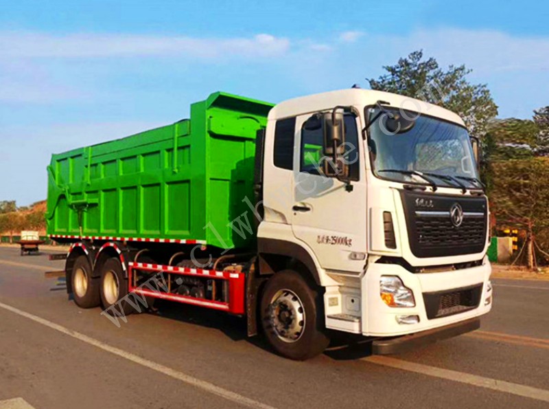 東風天龍壓縮式對接垃圾車  22方壓縮式對接垃圾車價格  廠家